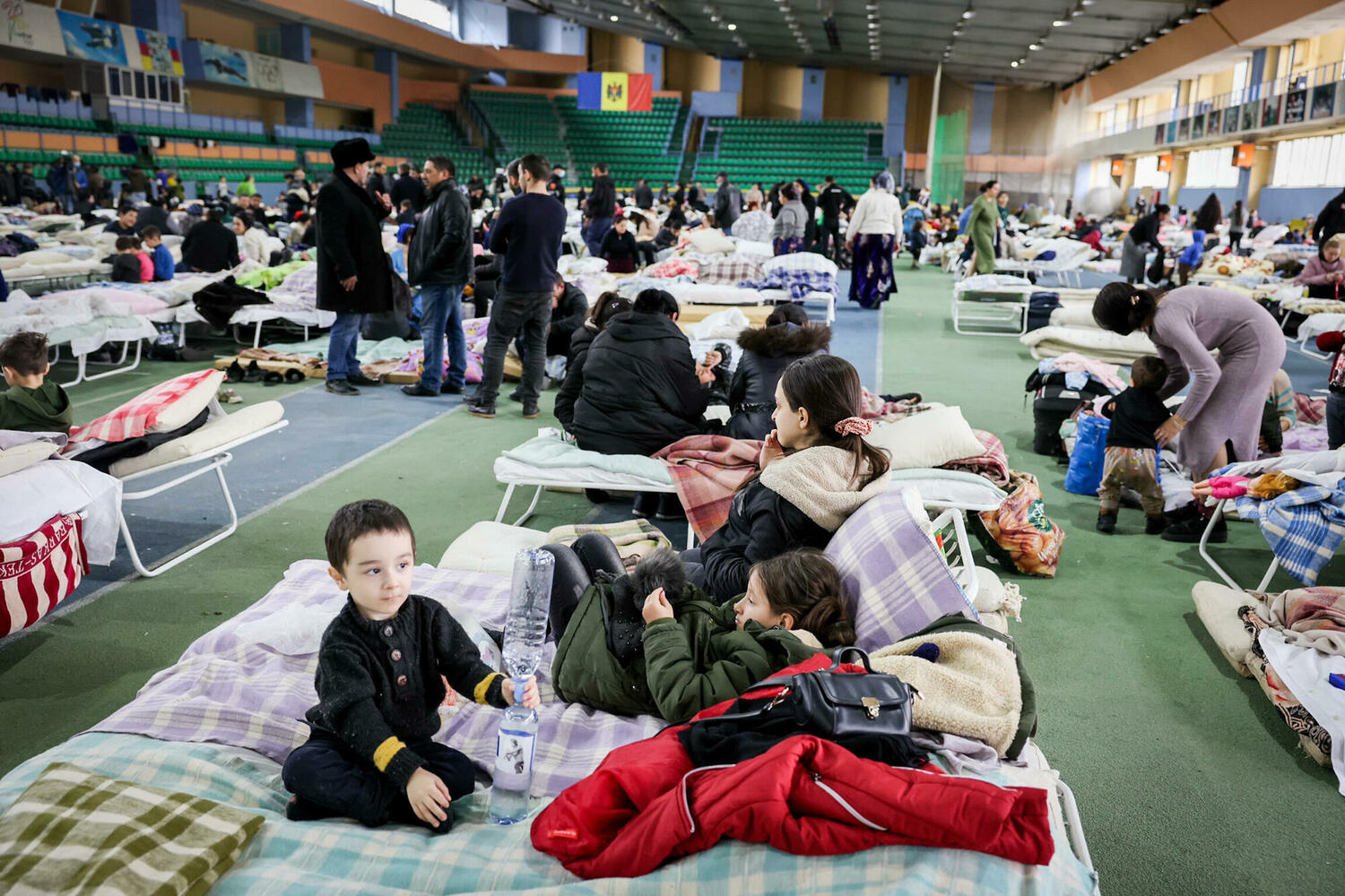  беженцы из Украины в Кишиневе 