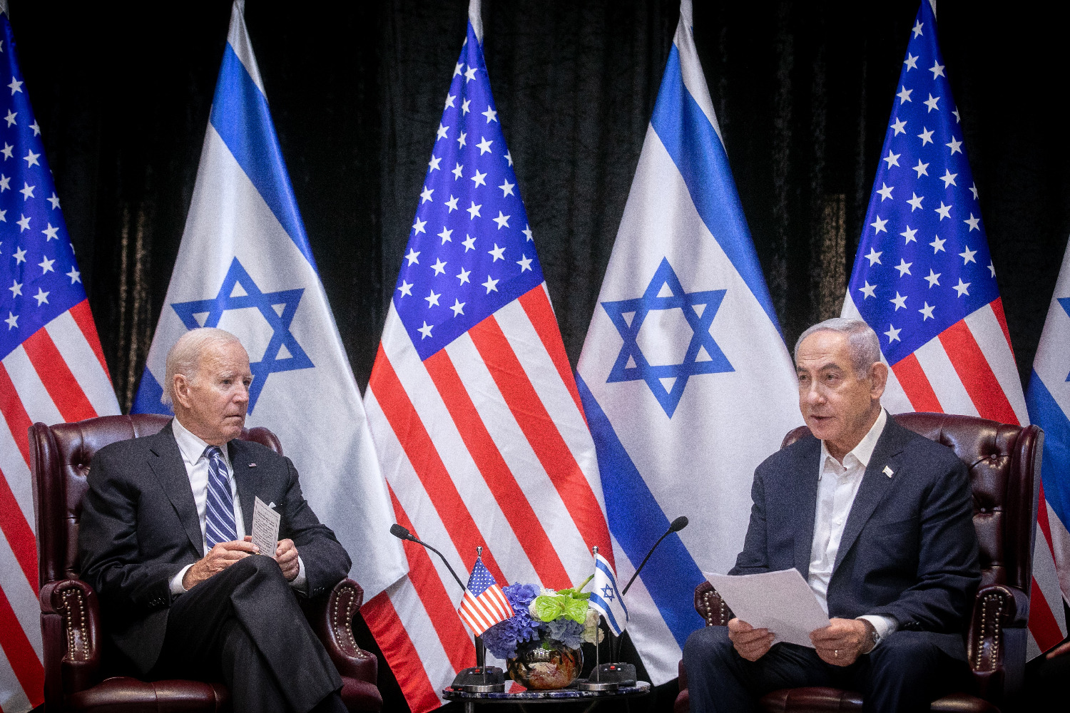 СМИ: израильский «удар возмездия» по Ирану отложен после разговора Нетанияху с Байденом