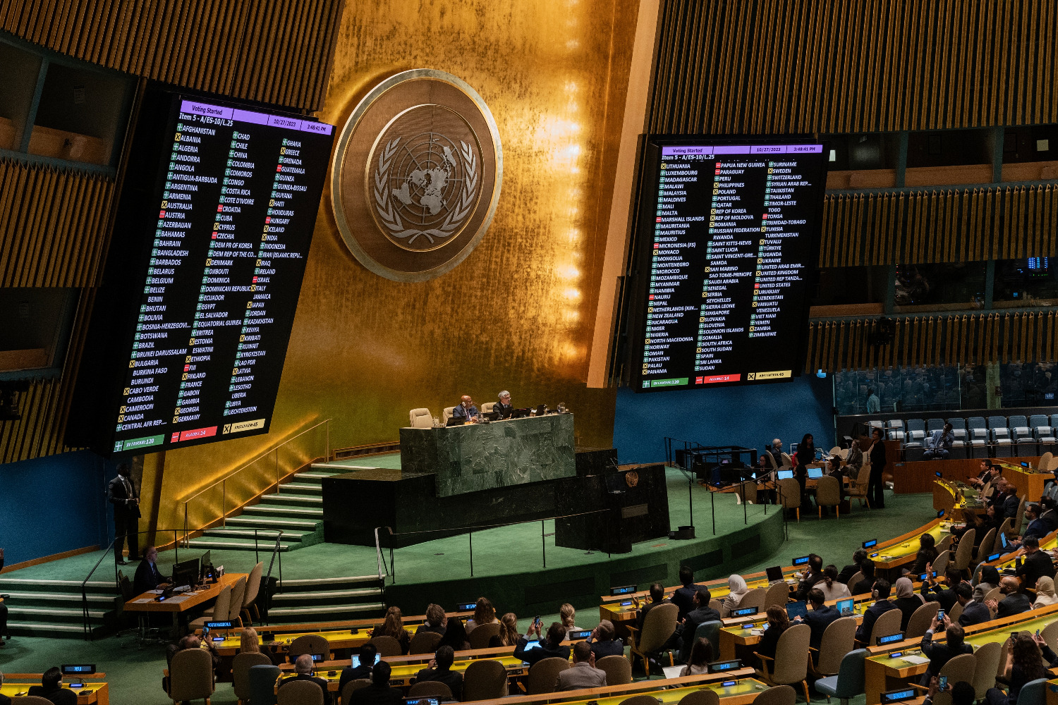 Генассамблея ООН проголосовала за новые «права и привилегии» для Палестины
