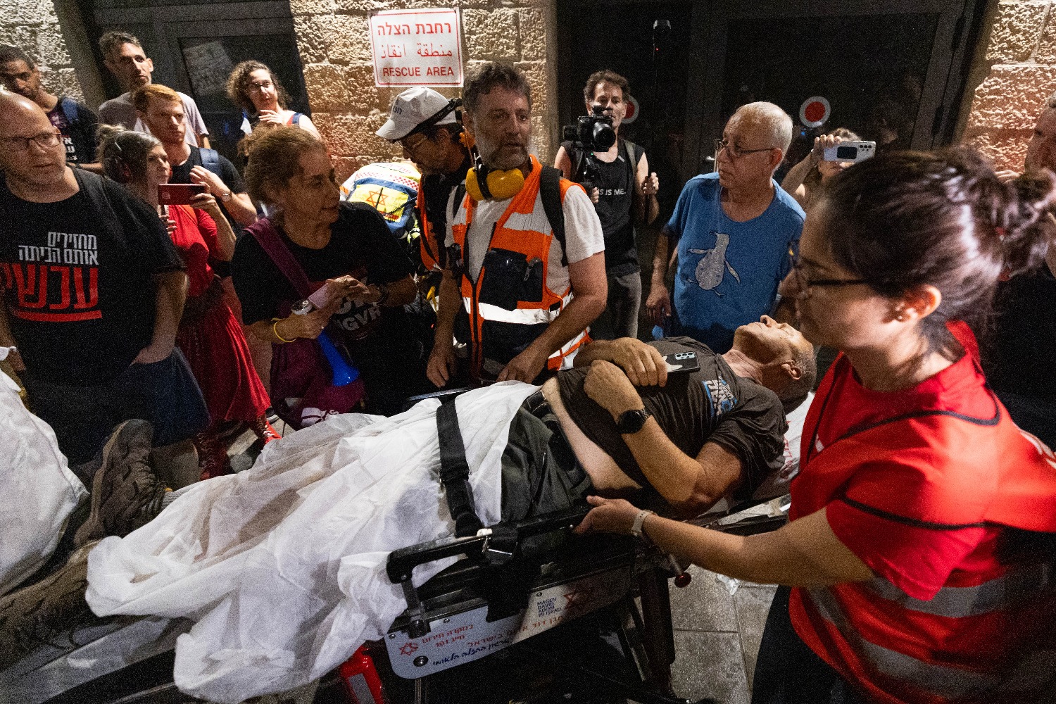 На марше протеста в Иерусалиме серьезно ранены полицейскими три человека