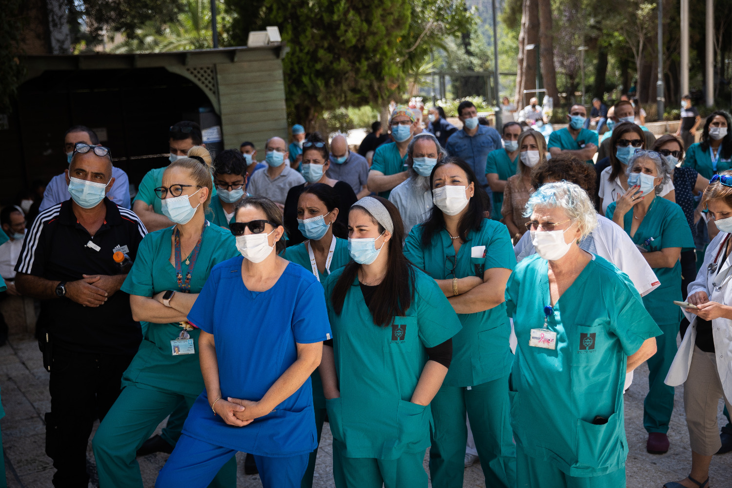 Впервые в истории Израиля : забастовка врачей против насилия полиции