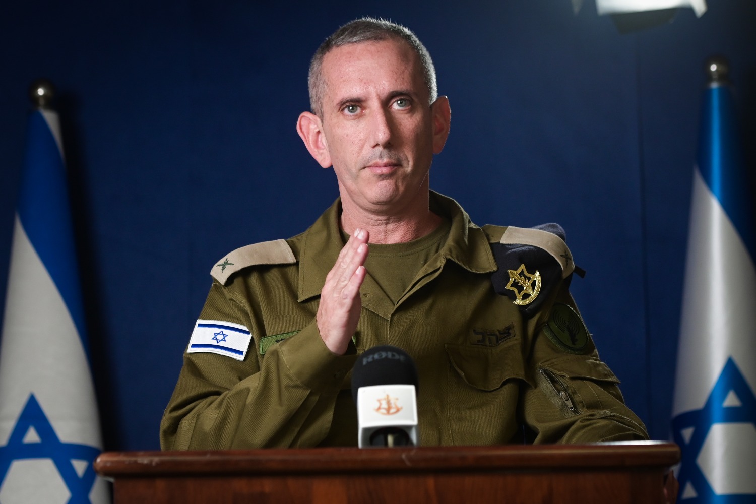Даниэль Хагари: «Израиль осуществил ликвидацию в Ливане, никаких других авиаударов мы не наносили»